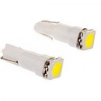 Bombilla LED T5 0.2W 1x5050SMD 6000K para automóvil