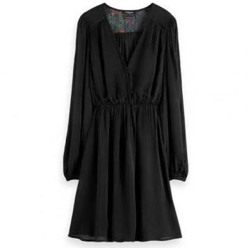 Dress a maniche lunghe “Balloon Evening” in nero, 40
