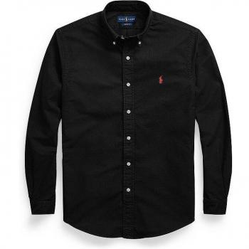 Camisa Polo Ralph Lauren Custom Fit Negra