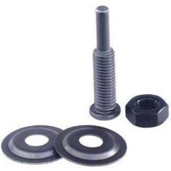 Broche de serrage Bosch 2609256559 Tige de 6 mm pour Alésage de 10 mm avec rondelles en U et écrous de serrage