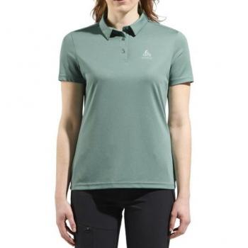 Camiseta técnica Odlo Carcada manga corta mujer Beige