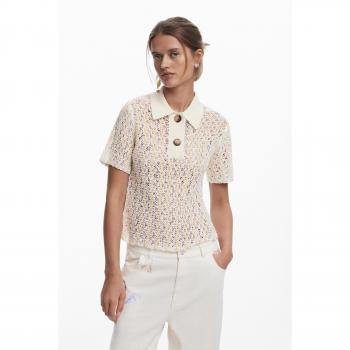 Top Crocheteado Polo Desigual