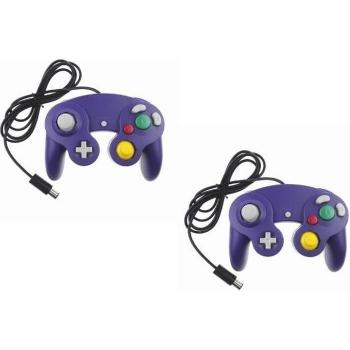 Double manette pour Wii, Wii U & GameCube violet