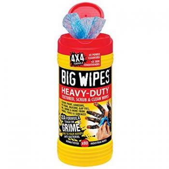Big Wipes BGW2420 Heavy-Duty Pro+ Antiviral Wipes (Tub 80)