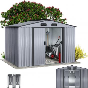 Gardebruk capannone da giardino in metallo 312x257x177,5cm