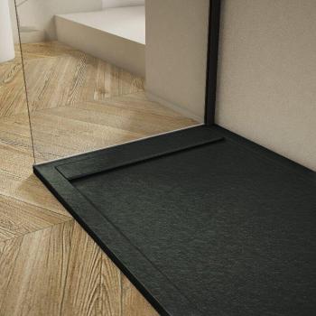 Receveur de Douche Mirlo 80x180cm Grille Noire