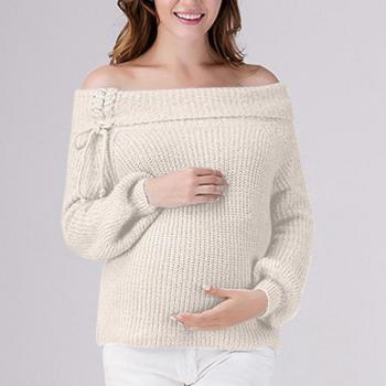 Couleur Unie Maternité Pull