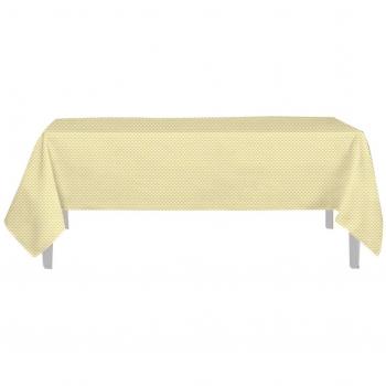 Soleil d'Ocre Nappe 140x240 cm Palmier Jaune, Polyester