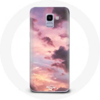 Hülle für Samsung Galaxy A6 2018 im Sonnenuntergangslook