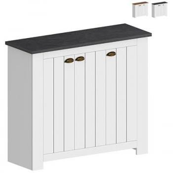 Scarpiera Serenity “White” 3 ante – 114×41,8×100 cm