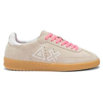 SUN68 California Sun Suede Shoes – Beige/Pink (Women, EU 38)