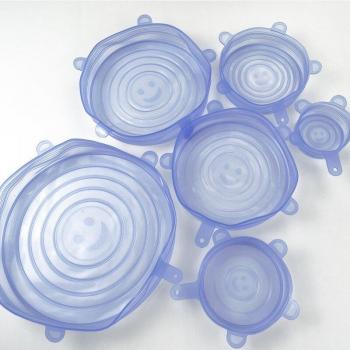Stretch Silikon Deckel für Lebensmittel