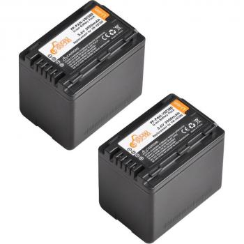 VW-VBT380 VW-VBT190 3900mAh Battery + LCD Charger for Panasonic HC-V720 Series
