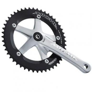 Primato Pista Crankset by Miche – 170 mm, Dual Color, Unisex
