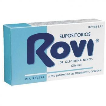Rovi Glycerin Infant Suppository, 1.44 g each – 15 Pieces