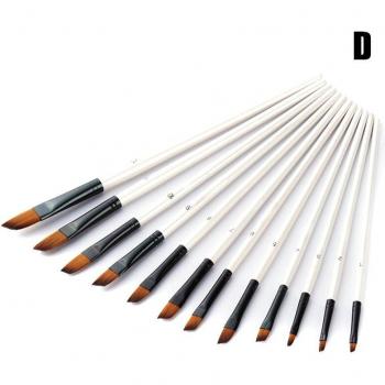 Set de pinceaux à peinture premium – 12 pièces polyvalentes