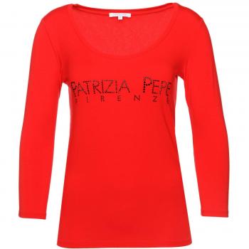 Rotes Patrizia Pepe Langarmshirt für Damen – 38 S