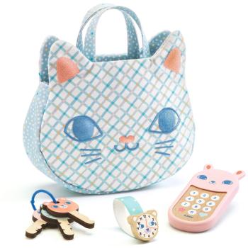 DJECO Mini Chat Bleu – Sac à Main