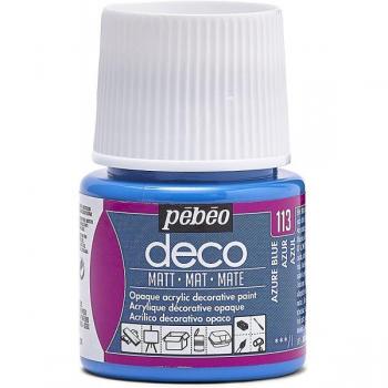 PÉBÉO Vernice Acrilica Opaca Azzurro 45 ml