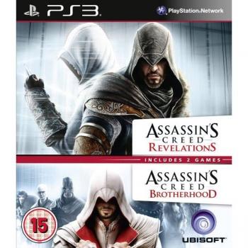 Doppelpack Assassin's Creed UK: Revelations / Brotherhood PS3 – gebrauchte Spiele, mit OVP, USK 18