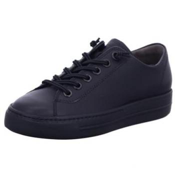 Paul Green Flache Sneaker für Damen Schwarz