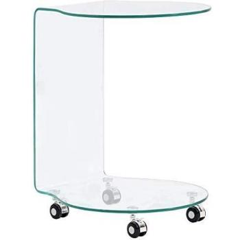 45x40x58 cm Tempered Glass Coffee Table