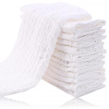 Douceur Bébé 12‑Pack de Débarbouillettes