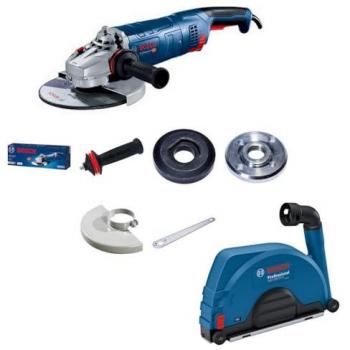 Meuleuse Bosch Professional GWS 24-230 JZ + GDE 230 FC-S