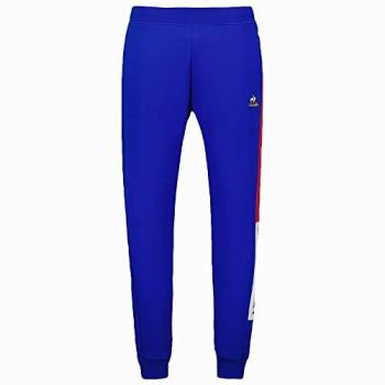 Le Coq Sportif Herren Lange Hose Regular Tricolor Blau XS