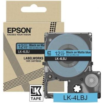 EPSON LABELWORKS NASTRO MATTE BLUE/BLACK 12MM (8M)