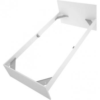 Cama Estilo Top Blanca 90x190 67x95,8x194,8 cm