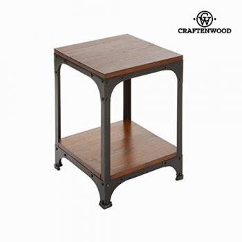 Tavolo Accessorio in Legno e Metallo