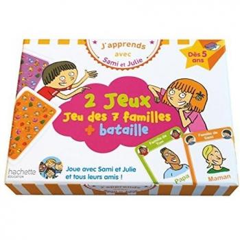 J'apprends avec Sami et Julie : Jeu des 7 familles + bataille
