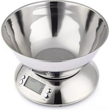 Precision Kitchen Scale 5kg/1g Stainless Steel
