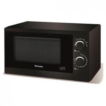 Dimplex 20litre 800 Watt Black Microwave
