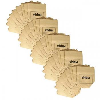 50 x Menalux 6971P Vacuum Cleaner Replacement Paper Bags – Brown (24.5×20.5 cm)