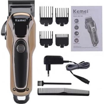 Cortadora de pelo inalámbrica de gran potencia con 4 peines