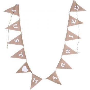 DIY Wedding Jute Burlap Garland