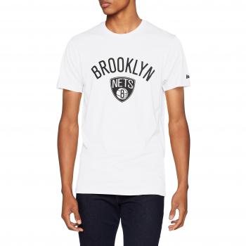 New Era T-Shirt A Maniche Corte Brooklyn Nets White 2XL
