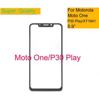 10Pcs LCD Front Glass for Motorola Moto One XT1941-1 XT1941-3