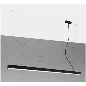 Lampada a sospensione lineare a barra dritta a led integrata da 145