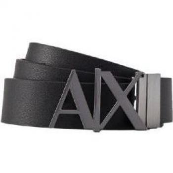 Cinturón marino de piel para hombre Armani Exchange