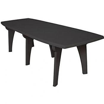 Table de Jardin 250 x 90 x 72 cm Lipari 2 Anthracite