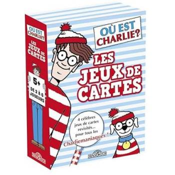 Wo ist Charlie? – Kartenspiele – Spiel mit 50 Karten, für 2 bis 6 Spieler – ab 7 Jahren
