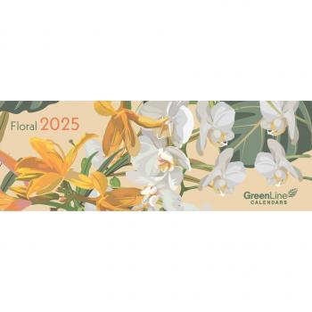 Neumann Verlage GmbH & Co. KG GreenLine Floral 2025 Desk Calendar
