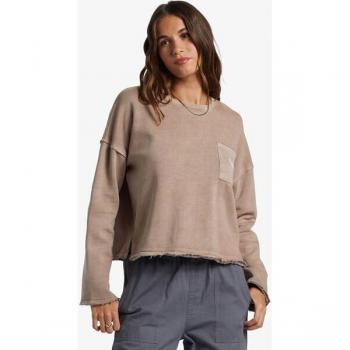 Roxy Doheny Crew-Sweater Root Beer (XS) für Frauen