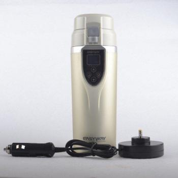 Beheizter Edelstahl Reisebecher 12V für Auto