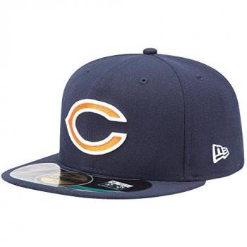 Casquette de jeu NFL Chicago Bears New Era 59Fifty 7 1/8