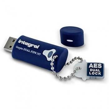 Clé USB Crypto Dual 16 Go de INTEGRAL avec protection par mot de passe