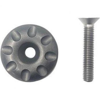 TiTo Titanium Bicycle Headset Top Cap with M6 Bolt